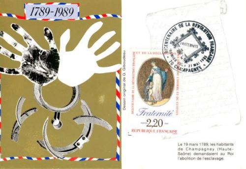 1989. 1er jour du timbre fraternit