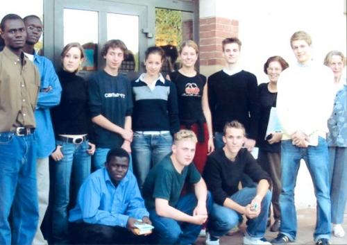 2003 accueil de lycens allemands et de leurs correspondants sngalais