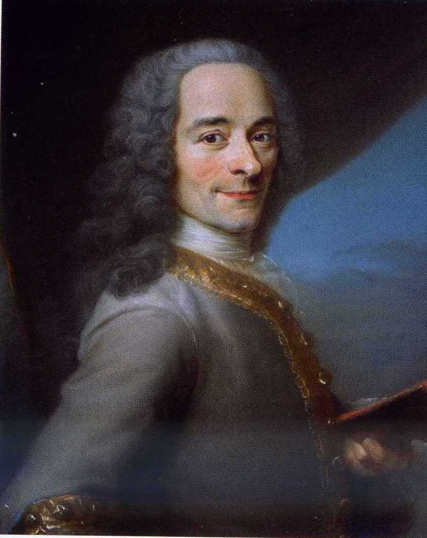 Portrait Voltaire par Q. de La Tour   CMN